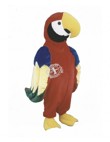 Papegaai mascotte kostuum (reclame character)