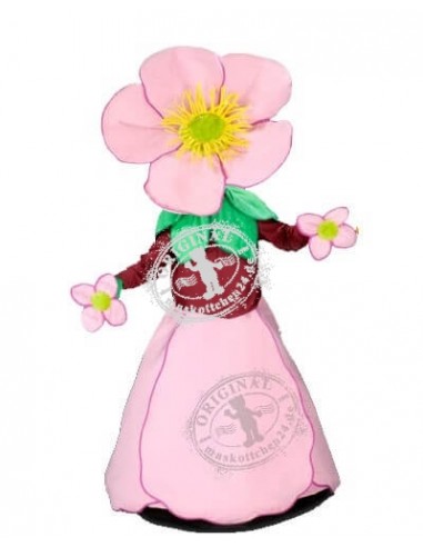 186h2 Fiore Rosa Costume Mascot acquistare a buon mercato