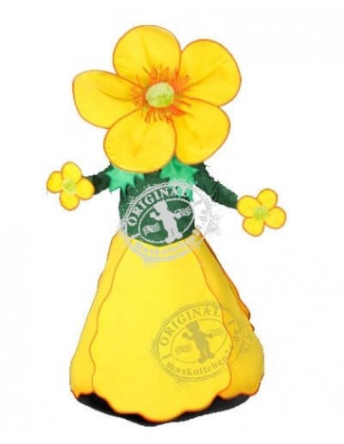 186h3 Fiore giallo Costume Mascot acquistare a buon mercato