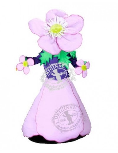 186h4 Blume rosa Kostüm Maskottchen günstig kaufen