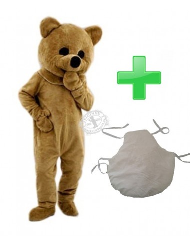 Μασκότ κοστουμιών αρκούδας 3p ✅ αγοράστε φτηνά ✅