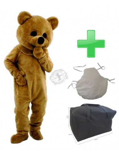 Κοστούμια αρκούδας 3p μασκότ ✅ Παραγωγή καταστήματος ✅