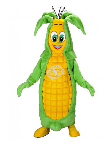 Corn on the cob costume mascot (advertising character)
