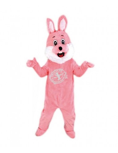 Mascotte de costume de lapin 74p rose ✅ Achat pas cher ✅ Production ✅