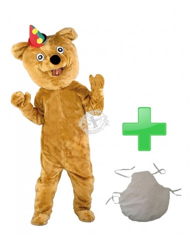 3r bear costume mascot ✅ buy cheap ✅ manufacture ✅ open mouth ✅