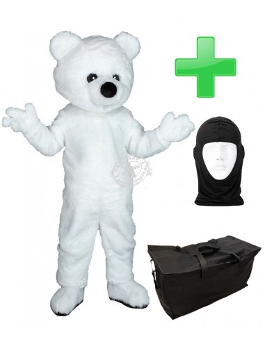 IJsbeer kostuum figuur 15a ✅ tas + hygiënekap ✅ goedkoop kopen ✅ productie ✅