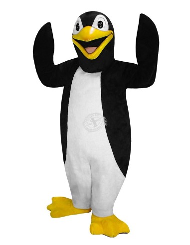 Pinguin kostuum mascotte 5
