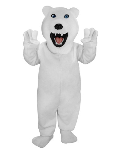 Eisbär Kostüm Maskottchen 8 (Werbefigur)