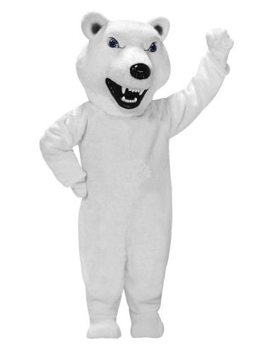 Eisbär Kostüm Maskottchen 7 (Werbefigur)