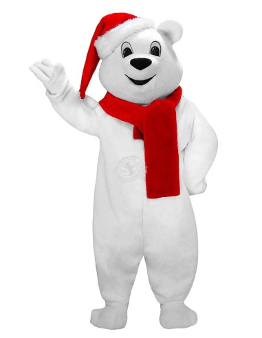 Oso Polar Disfraz de Mascota 3a (Personaje Publicitario)