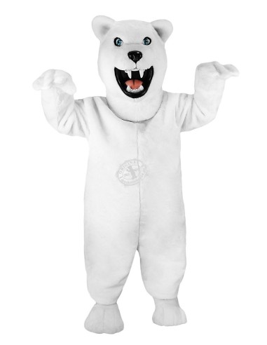 Eisbär Kostüm Maskottchen 9 (Werbefigur)
