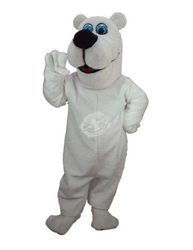 Polar Bear Mascot Costume 10 (Professional)