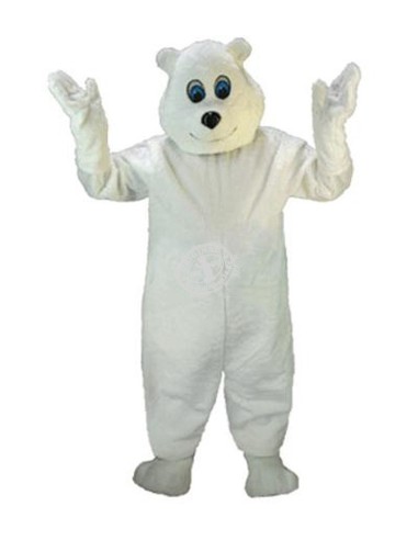 Polar Bear Mascot Costume 12 (Professional)