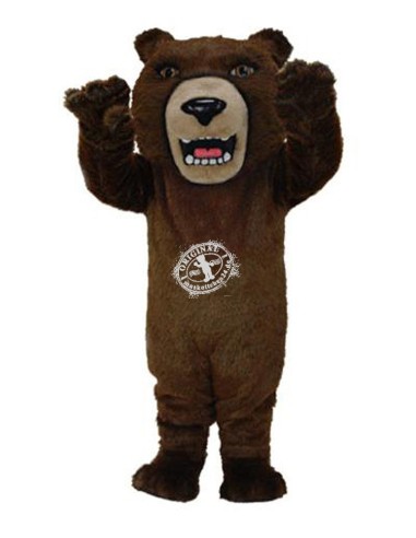 Grizzly Bear Mascot Costume 2 (Professional)