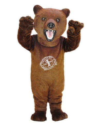 Grizzly Bear Costume Mascot 6 (Advertising Character)