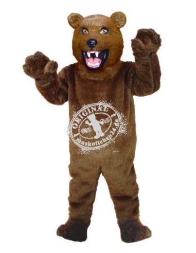 Grizzly Beer Kostuum Mascotte 8 (Reclamekarakter)