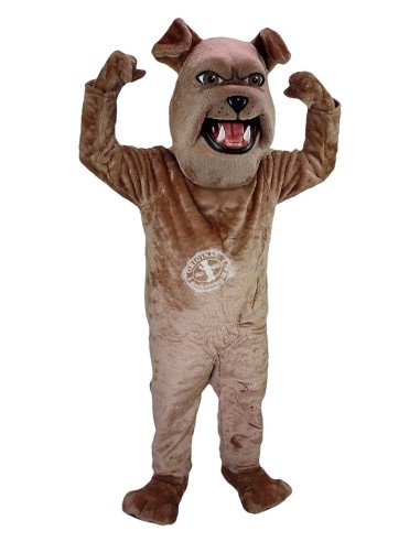 Bulldogge Hund Kostüm Maskottchen 48 (Werbefigur)
