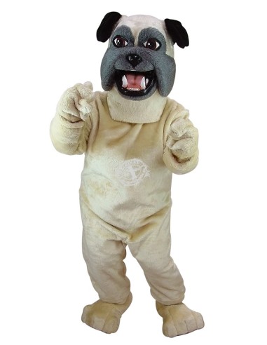 Buldog Hond Kostuum Mascotte 53 (Reclamekarakter)