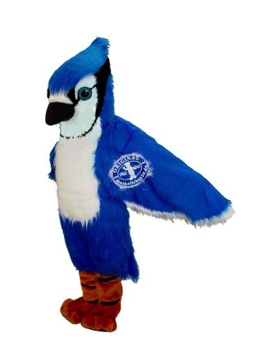 Μπλε Τζέι πουλί Κοστούμι μασκότ (Επαγγελματικό)