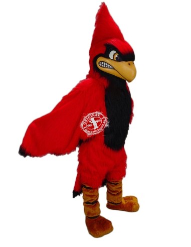 Cardinale Rosso Uccello Costume Mascotte 2 (Personaggio Pubblicitario)