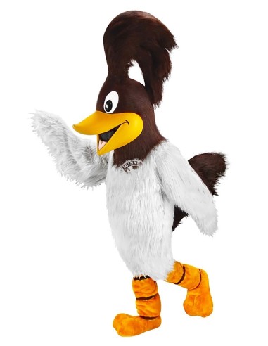 Grote Wegloper Vogel Kostuum Mascotte 1 (Reclamekarakter)