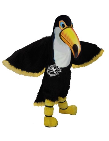 οπωροφάγο πτηνό με μέγα ράμφο πουλί Κοστούμι μασκότ 1 (διαφημιστικός χαρακτήρας)