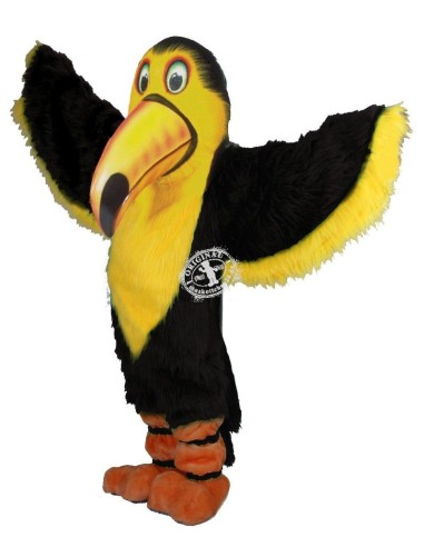 οπωροφάγο πτηνό με μέγα ράμφο πουλί Κοστούμι μασκότ 2 (διαφημιστικός χαρακτήρας)
