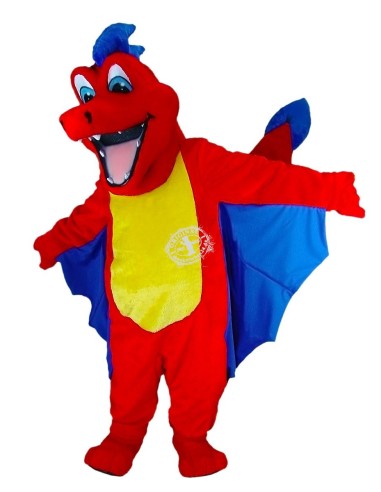 Dragón Disfraz de Mascota 1 (Personaje Publicitario)