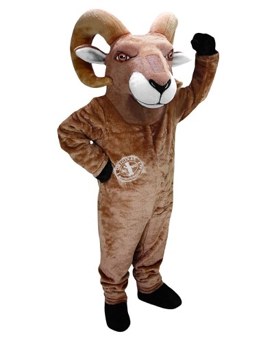 Sheep Bighorn Costume Mascot 1 (Advertising Character)