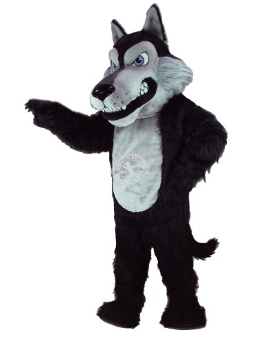Wolf Kostüm Maskottchen 6 (Werbefigur)