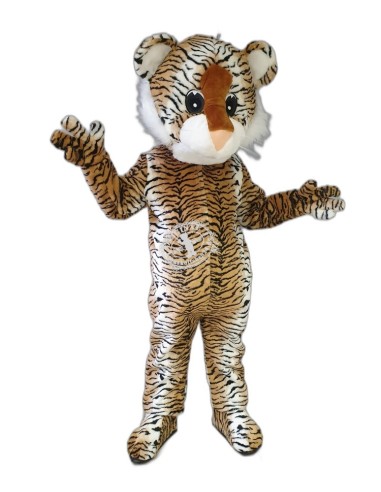 Tiger Kostüm Maskottchen 17a (Hochwertig)