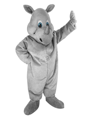 Rinoceronte Disfraz de Mascota 1 (Personaje Publicitario)
