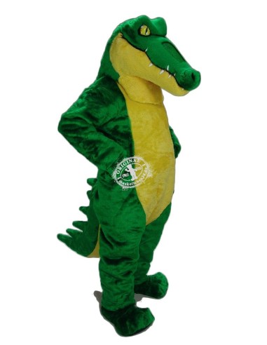 Krokodil Kostüm Maskottchen 1 (Werbefigur)