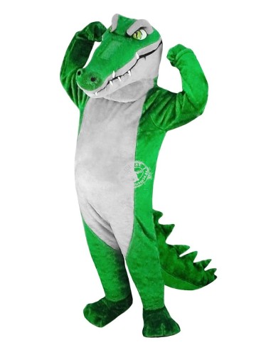 Krokodil Kostüm Maskottchen 2 (Werbefigur)