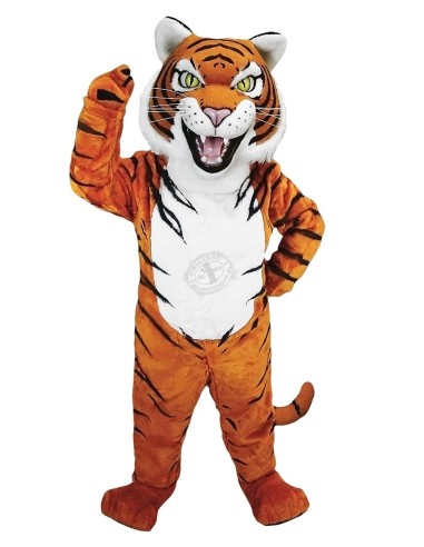 Tiger Kostüm Maskottchen 3 (Werbefigur)