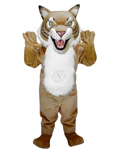 Chat Sauvage / Tigre Costume Mascotte 3 (Personnage Publicitaire)