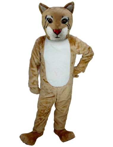 Lynxen / Bobcats Mascotte Kostuum 4 (Professioneel)