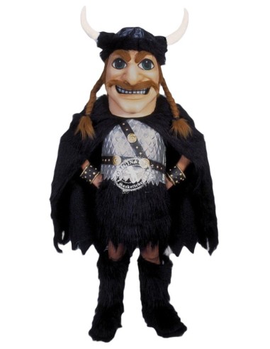 Wikinger Person Kostüm Maskottchen 1 (Werbefigur)
