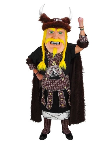 Viking Persoon Kostuum Mascotte 2 (Reclamekarakter)