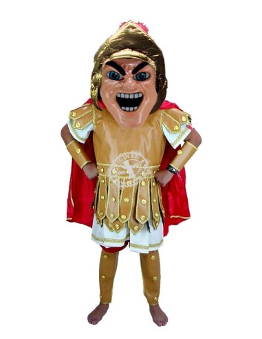 Gladiatoren / Trojaans Personen Mascotte Kostuum 2 (Professioneel)