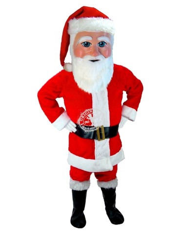 Nicola / Babbo Natale Persona Costume Mascotte 3 (Professionista)