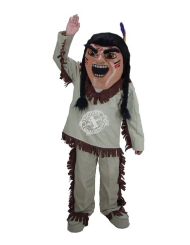 Indians / Brave People Mascot Costume 5 (Professional)