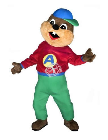 Eekhoorn mascotte kostuum 6 (reclame character)