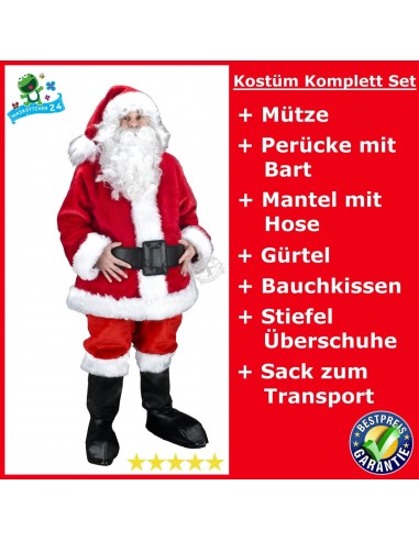Weihnachtsmann Promotion Charakter Erwachsenen Kostüm 198j ✅ Preiswert kaufen ✅ Lagerware ✅ Produktion ✅