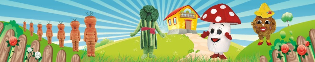 Mascota de disfraces vegetales ✅ Figuras para correr figuras publicitarias ✅ Tienda de disfraces de promoción ✅