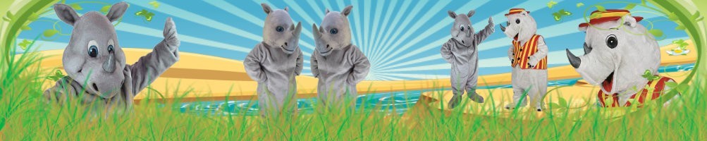 Костюмы носорогов талисманы ✅ беговые фигуры рекламные фигурки ✅ магазин рекламных костюмов ✅