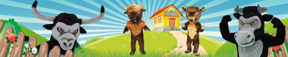 Taurus costumes mascots ✅ running figures advertising figures ✅ promotion costume shop ✅