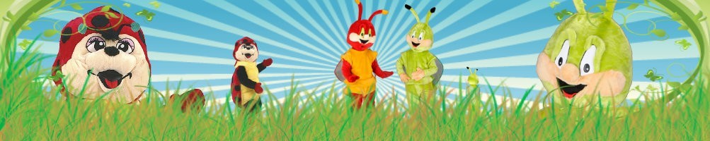 Maskotka kostiumów chrząszcza ✅ Dane bieżące dane reklamowe ✅ Sklep z kostiumami promocyjnymi ✅