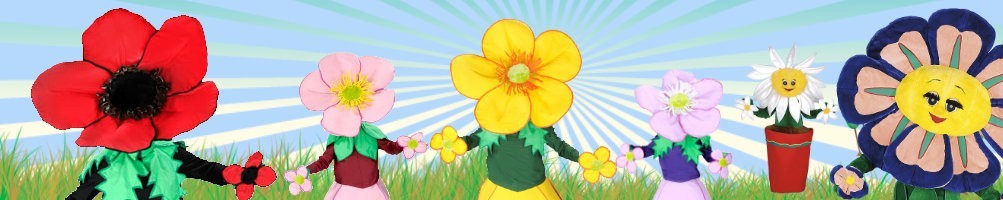 Flower costumes mascot ✅ Running figures advertising figures ✅ Promotion costume shop ✅